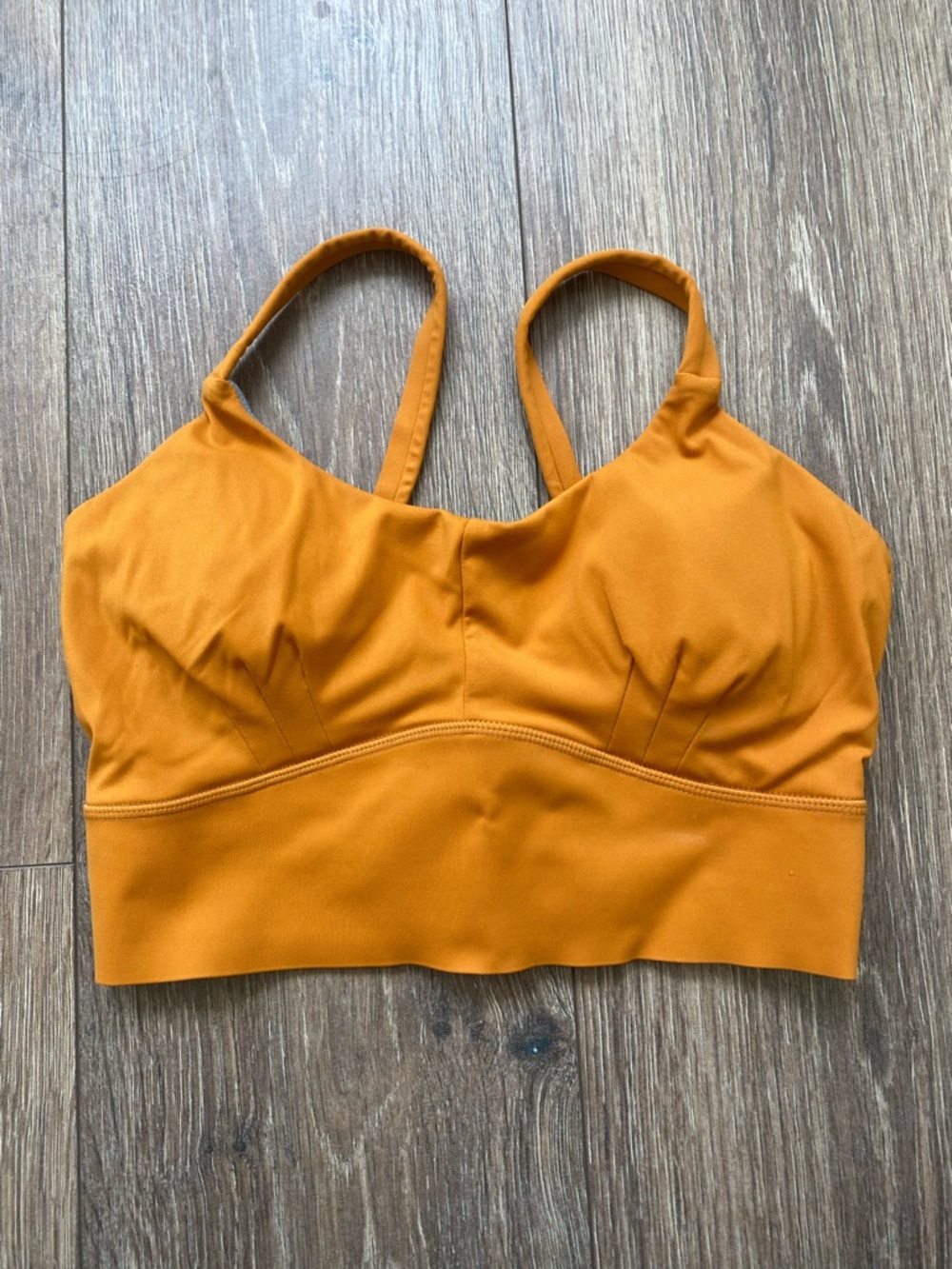 Born Primitive Mustard Longline Sports Bra